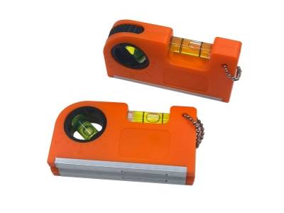 Adjustable cylindrical bubble level vial